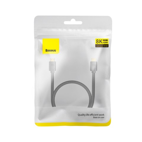 KABEL PRZEDÓW HDMI 2.1 HIGH DEFINITION SERIES 8K 0.5M - CZARNY KABEL PRZEDÓW HDMI 2.1 HIGH DEFINITION SERIES 8K 0.5M - CZARNY