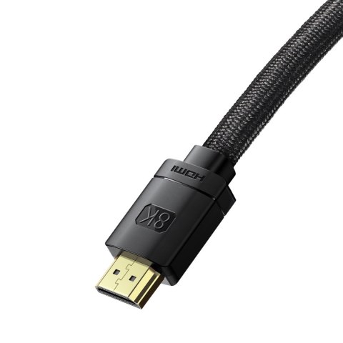 KABEL PRZEDÓW HDMI 2.1 HIGH DEFINITION SERIES 8K 1.5M - CZARNY KABEL PRZEDÓW HDMI 2.1 HIGH DEFINITION SERIES 8K 1.5M - CZARNY
