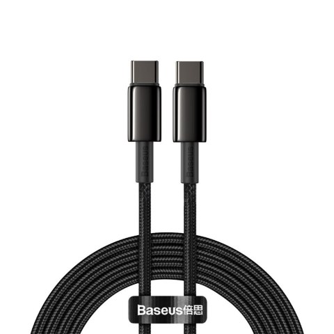 KABEL PRZEWÓD USB-C - USB-C SZYBKIE ŁADOWANIE 100W 2M - CAŁY CZARNY KABEL PRZEWÓD USB-C - USB-C SZYBKIE ŁADOWANIE 100W 2M - CAŁY CZARNY