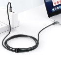 KABEL PRZEWÓD USB-C - USB-C Z WYŚWIETLACZEM MIERNIKIEM MOCY 2M - CZARNY