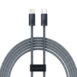 KABEL PRZEWÓD DO IPHONE USB-C - LIGHTNING POWER DELIVERY 20W 2M - SZARY