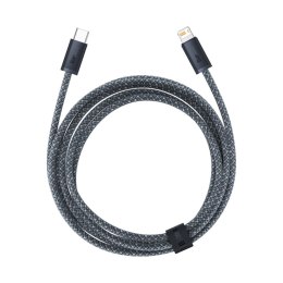 KABEL PRZEWÓD DO IPHONE USB-C - LIGHTNING POWER DELIVERY 20W 2M - SZARY