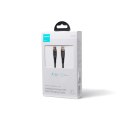 KABEL PRZEWÓD Z INTELIGENTNYM WYŁĄCZNIKIEM USB-C - IPHONE LIGHTNING 1.2M - CZARNY