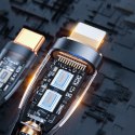 KABEL PRZEWÓD Z INTELIGENTNYM WYŁĄCZNIKIEM USB-C - IPHONE LIGHTNING 1.2M - CZARNY