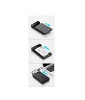 KIESZEŃ OBUDOWA NA DYSK HDD SATA 3.5'' USB 3.0 - CZARNY