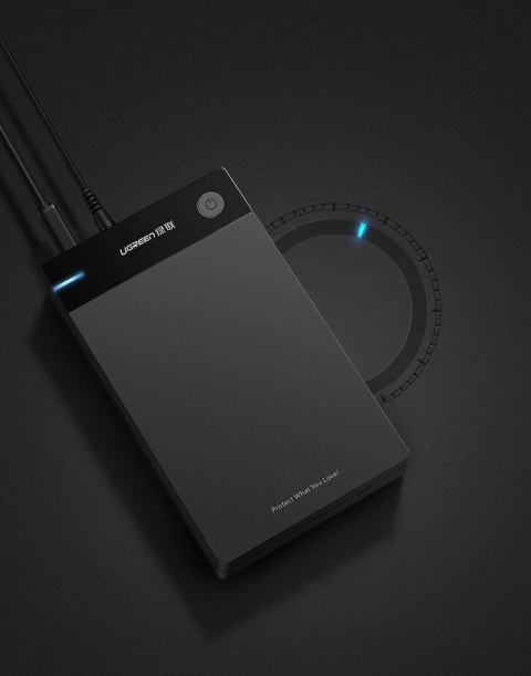 KIESZEŃ OBUDOWA NA DYSK HDD SATA 3.5'' USB 3.0 - CZARNY KIESZEŃ OBUDOWA NA DYSK HDD SATA 3.5'' USB 3.0 - CZARNY