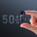 ŁADOWARKA SAMOCHODOWA 2X USB + KABEL 3W1 USB-C / MICRO USB / LIGHTNING 1.2M - CZARNY