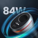 ŁADOWARKA SAMOCHODOWA USB-C / USB + GNIAZDO ZAPALNICZKI 12V - SREBRNY