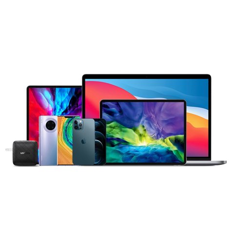 ŁADOWARKA SIECIOWA 2X USB-C 66W POWER DELIVERY 3.0 QUICK CHARGE 4.0 - CZARNY ŁADOWARKA SIECIOWA 2X USB-C 66W POWER DELIVERY 3.0 QUICK CHARGE 4.0 - CZARNY