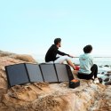 ŁADOWARKA SOLARNA SŁONECZNA TURYSTYCZNA NA KEMPING SKŁADANA 120W