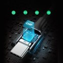 PRZEJŚCIÓWKA DO SŁUCHAWEK USB-C NA 3.5MM MINI JACK 10CM - CZARNY