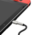PRZEWÓD KABEL USB-C - USB-C CAFULE METAL DATA POWER DELIVERY 100W 1M - CZARNY