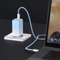 SZYBKA ŁADOWARKA SIECIOWA GAN 2X USB-C / USB 65W QC PD - NIEBIESKI