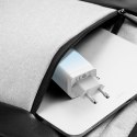 SZYBKA ŁADOWARKA SIECIOWA GAN 2X USB-C / USB 65W QC PD - NIEBIESKI
