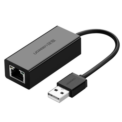 ZEWNĘTRZNA KARTA SIECIOWA LAN RJ45 - USB 2.0 100 MBPS - CZARNY ZEWNĘTRZNA KARTA SIECIOWA LAN RJ45 - USB 2.0 100 MBPS - CZARNY
