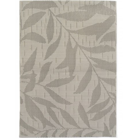 PODKŁADKA MATA PODSTAWKA NA STÓŁ LIŚCIE 45X30CM SZARA - ZESTAW 6SZT. PODKŁADKA MATA PODSTAWKA NA STÓŁ LIŚCIE 45X30CM SZARA - ZESTAW 6SZT.