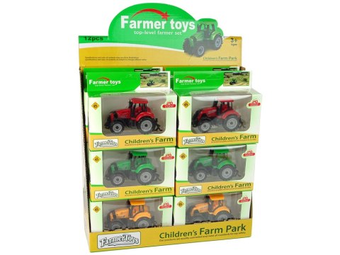 POJAZD ROLNICZY TRAKTOR FARMA DUŻE KOŁA 3 KOLORY POJAZD ROLNICZY TRAKTOR FARMA DUŻE KOŁA 3 KOLORY