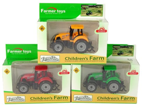 POJAZD ROLNICZY TRAKTOR FARMA DUŻE KOŁA 3 KOLORY POJAZD ROLNICZY TRAKTOR FARMA DUŻE KOŁA 3 KOLORY