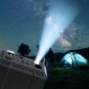 PRZENOŚNA TURYSTYCZNA STACJA ZASILANIA POWERBANK 281WH 300W LED - CZARNA