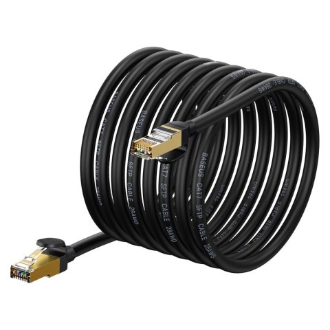 SPEED SEVEN SZYBKI KABEL SIECIOWY RJ45 CAT 7 10GBPS 10M CZARNY SPEED SEVEN SZYBKI KABEL SIECIOWY RJ45 CAT 7 10GBPS 10M CZARNY