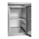 STÓŁ CHŁODNICZY ZE STALOWYM BLATEM ROBOCZYM 4 SZUFLADY OD -2 DO 10C 179CM