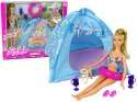 ZESTAW LALKA CAMPING NAMIOT AKCESORIA