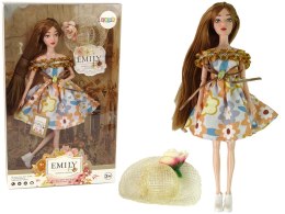 LALKA DLA DZIECI EMILY JESIENNA KAPELUSZ