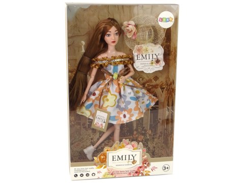 LALKA DLA DZIECI EMILY JESIENNA KAPELUSZ LALKA DLA DZIECI EMILY JESIENNA KAPELUSZ