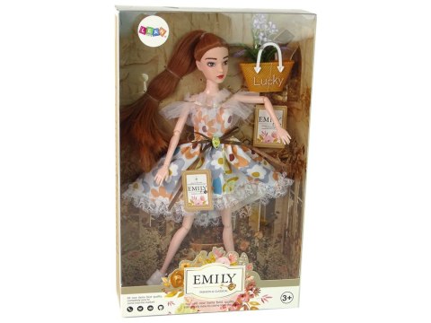 LALKA DLA DZIECI EMILY JESIENNA RUDE WŁOSY KWIATY LALKA DLA DZIECI EMILY JESIENNA RUDE WŁOSY KWIATY