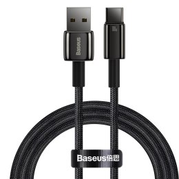 TUNGSTEN GOLD KABEL PRZEWÓD USB-USB-C 480MB-S 100W 1M CZARNY