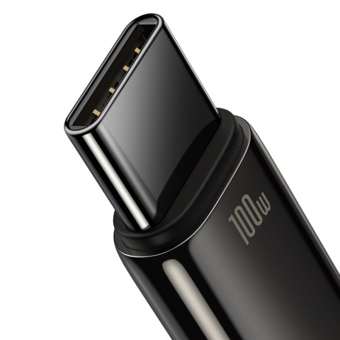 TUNGSTEN GOLD KABEL PRZEWÓD USB-USB-C 480MB-S 100W 1M CZARNY TUNGSTEN GOLD KABEL PRZEWÓD USB-USB-C 480MB-S 100W 1M CZARNY