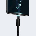 TUNGSTEN GOLD KABEL PRZEWÓD USB-USB-C 480MB-S 100W 1M CZARNY