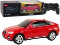 AUTO R/C BMW X6 1:24 RASTAR CZERWONE