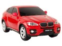 AUTO R/C BMW X6 1:24 RASTAR CZERWONE