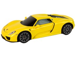 AUTO R/C PORSCHE 918 1:24 RASTAR ŻÓŁTE