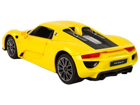 AUTO R/C PORSCHE 918 1:24 RASTAR ŻÓŁTE AUTO R/C PORSCHE 918 1:24 RASTAR ŻÓŁTE