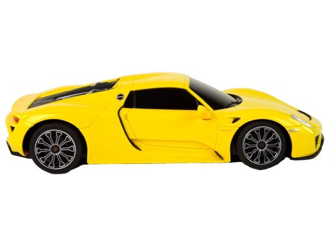 AUTO R/C PORSCHE 918 1:24 RASTAR ŻÓŁTE AUTO R/C PORSCHE 918 1:24 RASTAR ŻÓŁTE