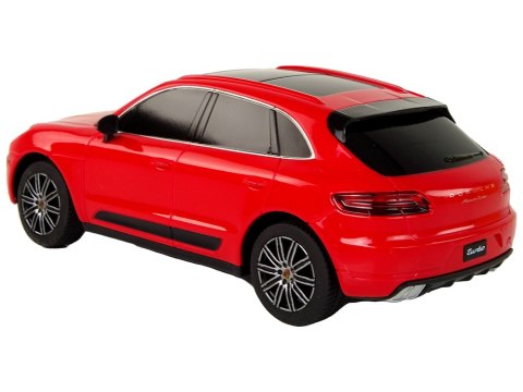 AUTO R/C PORSCHE MACAN TURBO 1:24 RASTAR CZERWONY AUTO R/C PORSCHE MACAN TURBO 1:24 RASTAR CZERWONY