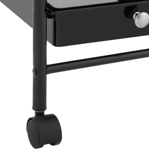 WÓZEK POMOCNIK FRYZJERSKI Z UCHWYTEM NA SUSZARKĘ 5 SZUFLAD PÓŁKA 330 X 320 MM WÓZEK POMOCNIK FRYZJERSKI Z UCHWYTEM NA SUSZARKĘ 5 SZUFLAD PÓŁKA 330 X 320 MM