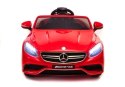 AUTO NA AKUMULATOR MERCEDES S63 AMG CZERWONY
