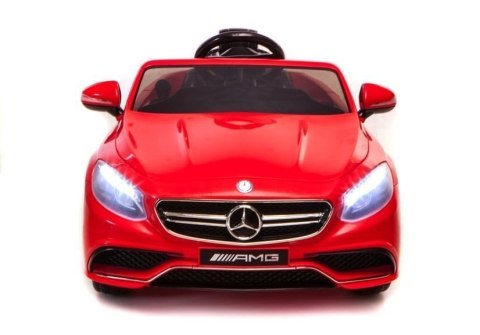 AUTO NA AKUMULATOR MERCEDES S63 AMG CZERWONY AUTO NA AKUMULATOR MERCEDES S63 AMG CZERWONY