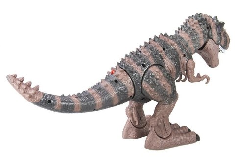 DINOZAUR NA BATERIE TYRANOZAUR REX CHODZĄCY BRĄZOWY DINOZAUR NA BATERIE TYRANOZAUR REX CHODZĄCY BRĄZOWY