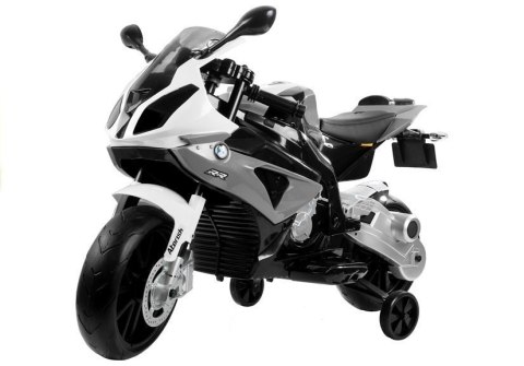 MOTOCYKL MOTOR NA AKUMULATOR BMW S1000RR SREBRNY MOTOCYKL MOTOR NA AKUMULATOR BMW S1000RR SREBRNY