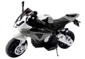 MOTOCYKL MOTOR NA AKUMULATOR BMW S1000RR SREBRNY