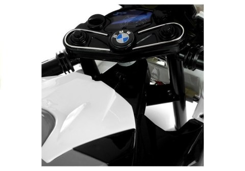 MOTOCYKL MOTOR NA AKUMULATOR BMW S1000RR SREBRNY MOTOCYKL MOTOR NA AKUMULATOR BMW S1000RR SREBRNY