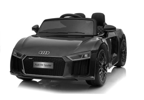 AUTO NA AKUMULATOR AUDI R8 SPYDER CZARNY AUTO NA AKUMULATOR AUDI R8 SPYDER CZARNY