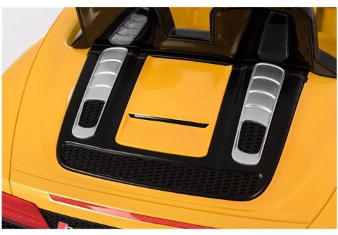 AUTO NA AKUMULATOR AUDI R8 SPYDER ŻÓŁTY AUTO NA AKUMULATOR AUDI R8 SPYDER ŻÓŁTY