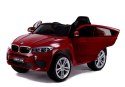 AUTO NA AKUMULATOR BMW X6 CZERWONY LAKIEROWANY