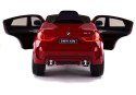 AUTO NA AKUMULATOR BMW X6 CZERWONY LAKIEROWANY