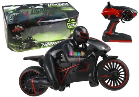 MOTOR ŚCIGACZ ZDALNIE STEROWANY NA PILOTA CZERWONY MOTOR ŚCIGACZ ZDALNIE STEROWANY NA PILOTA CZERWONY